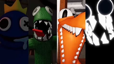 All Characters - Rainbow Friends Monsters Roblox - The Helpful 