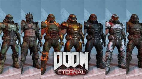 Unleash the Demonic Fury: A Complete Guide to All Doom Slayer Skins!
