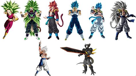 All Fusions In Dragon Ball