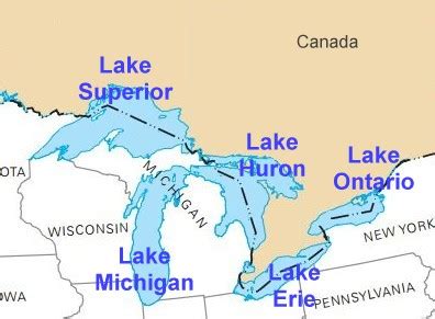 Lakes Appreciation Month The Great Lakes Facts and Features MSU