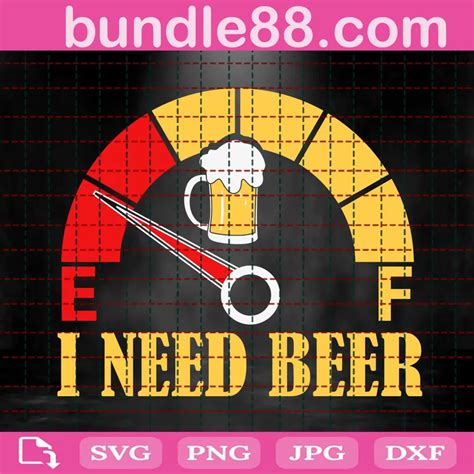 Download All I Need is Beer and a... SVG File - SVG Design Cricut SVG DXF Files