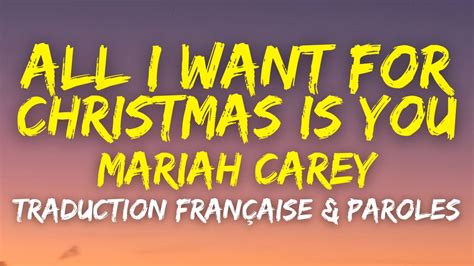All I Want For Christmas Is You Traduction