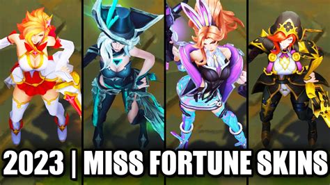 Fortune Favors the Bold: Explore All the Stunning Miss Fortune Skins for Your Next Game!