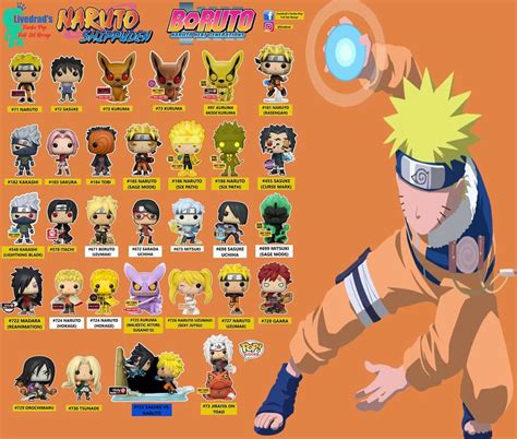 Embark on a Naruto Adventure with All Funko Pop Figures - Collect them all!