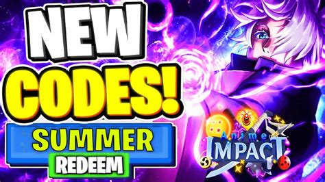All New Anime Impact Codes