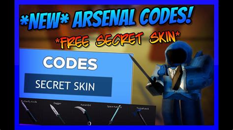 All New Arsenal Codes