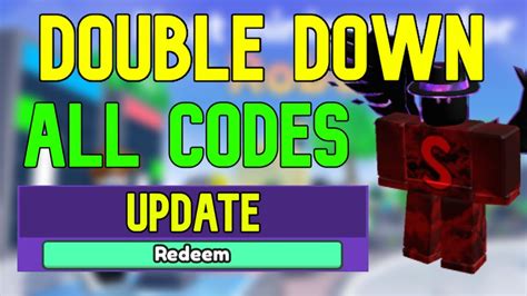 All New Double Down Codes
