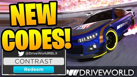 All New Drive World Codes