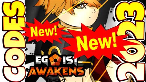 All New Egoist Awakens Codes