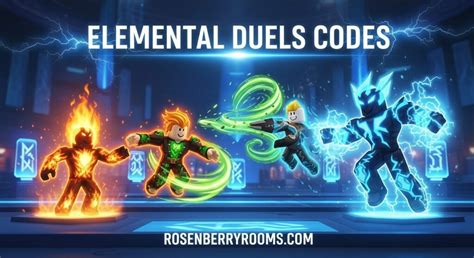 All New Elemental Duels Codes