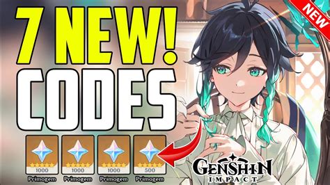 All New Genshin Impact Codes