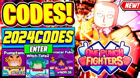 All New One Punch Fighters X Codes
