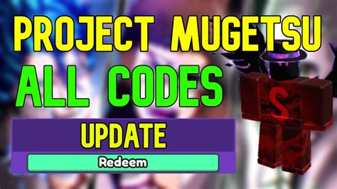 All New Project Mugetsu Codes