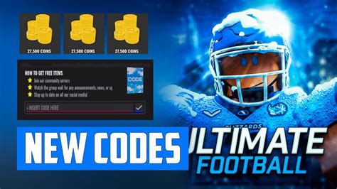 All New Ultimate Football Codes