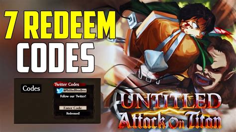 All New Untitled Attack on Titan Codes