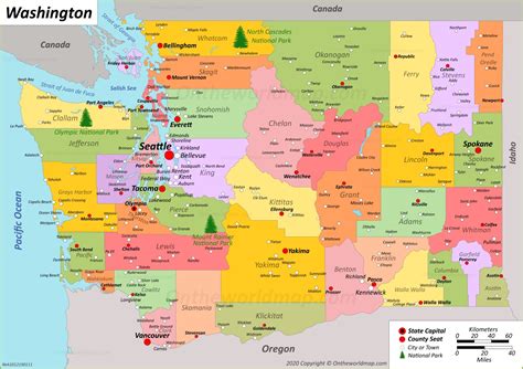 27 Washington State Political Map Maps Online For You