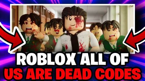 All Of Us Are Dead Codes For June 2023 - Roblox