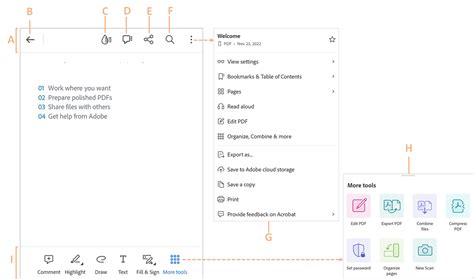 All PDF: Interface &amp; experience