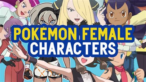 All Pokemon Female Characters