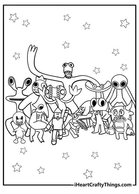 All Rainbow Friends Coloring Pages