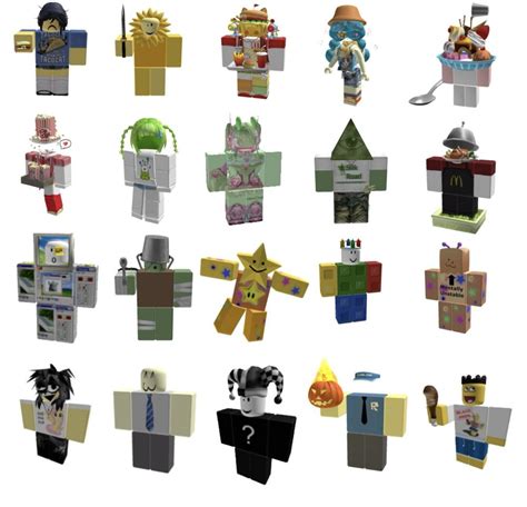 All Retro Roblox Story Characters