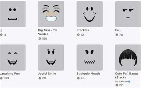 All Roblox Face Item Codes (June 2023) | Roblox Den