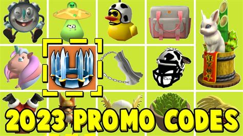 All Roblox Promo Codes List 2023