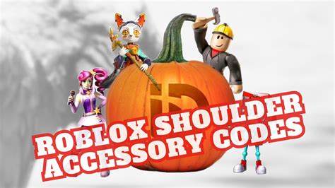 All Roblox Shoulder Item Codes (June 2023) | Roblox Den