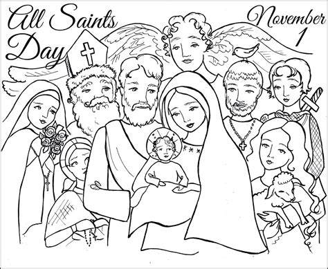 All Saints Coloring Pages