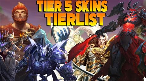 Unveiling the Unmatched Magnificence of All Tier 5 Skins in Smite: A Spectacular Showcase!