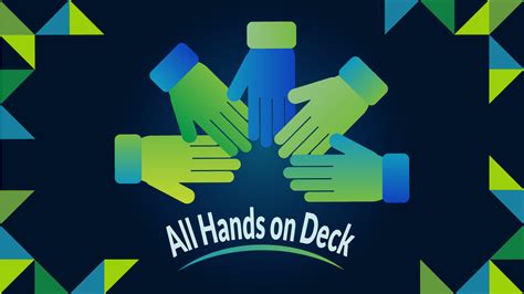 All hands on Deck&hellip; except mine