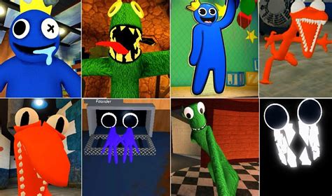 All monsters in Rainbow Friends and how to survive them - Roblox 