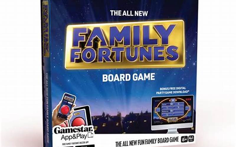All-Star Family Fortunes Board Game Box