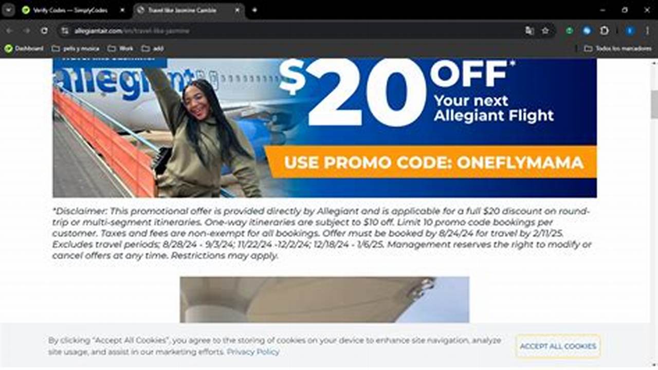 Allegiant Promo Code August 2024