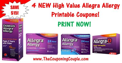 Allegra Printable Coupon $5