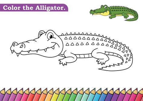Alligator Color Page