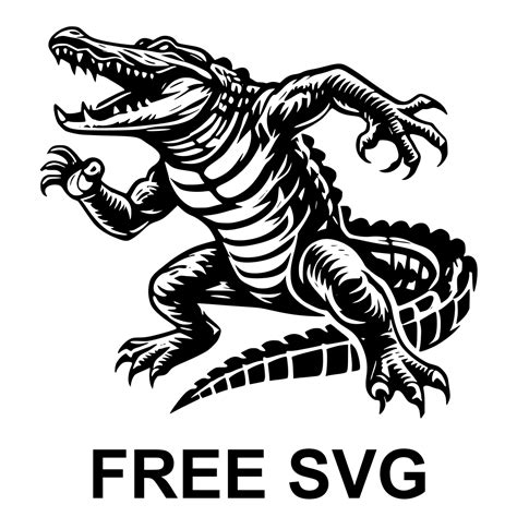 Unleash Your Creativity: Get Free Alligator SVG Designs!