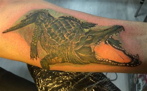 60 Alligator Tattoo Designs For Men Cool Crocodiles