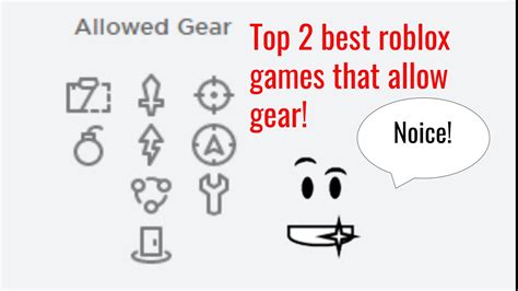 Allow Gear - Roblox