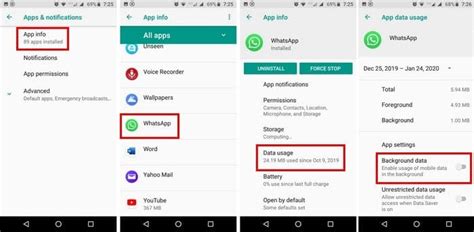 Allow WhatsApp to Use Background Data for Notifications