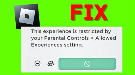 Allowed Experiences Controls – Roblox Support