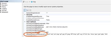 AllowedResourceExtensionsForUpload Setting