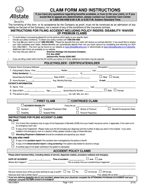 Allstate Mileage And Usage Questionnaire