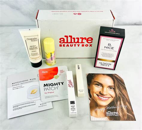 Unlock Your Inner Glam with Allure Beauty Box May 2023: Embrace the Power of Self-Reflection and Radiate Confidence!