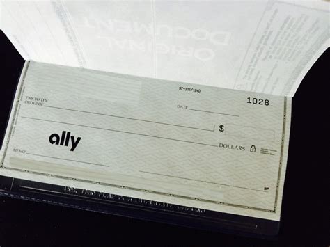Ally Bank Check Cashing