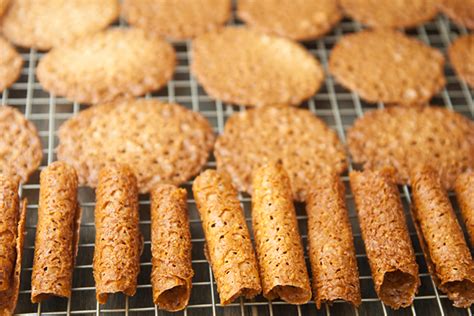 Almond Lace Cookies Recipe