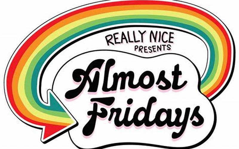Almost Friday Logo On Social Media