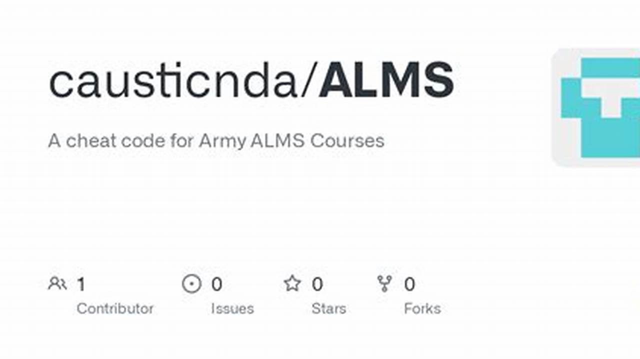 Alms Cheat Code 2024