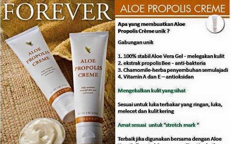Aloe Propolis Cream Untuk Jerawat: Manfaat Dan Cara Gunakannya
