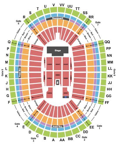 Aloha Stadium Seating Chart Seating Charts & Tickets